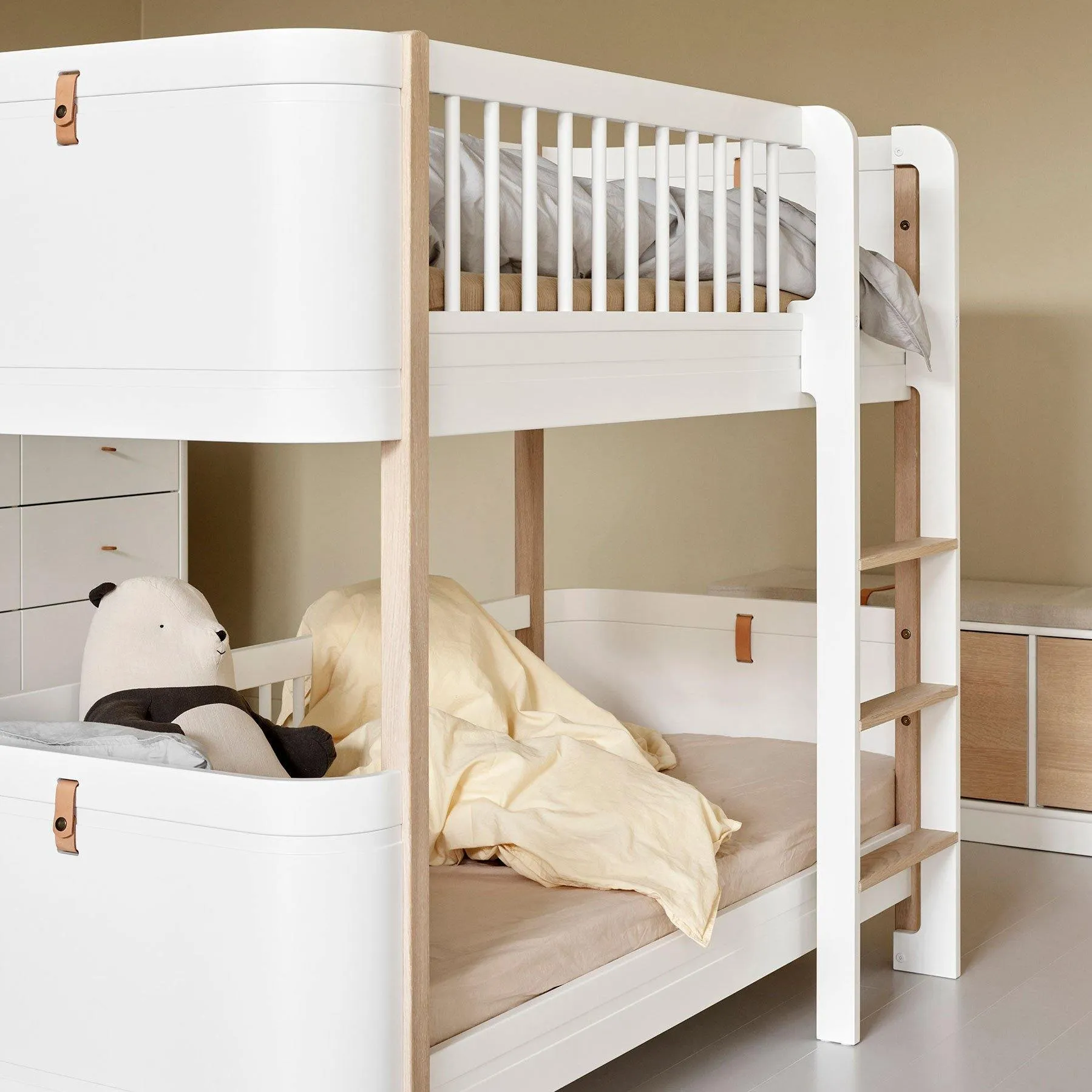 Oliver, WOOD MINI  LOW BUNK BED