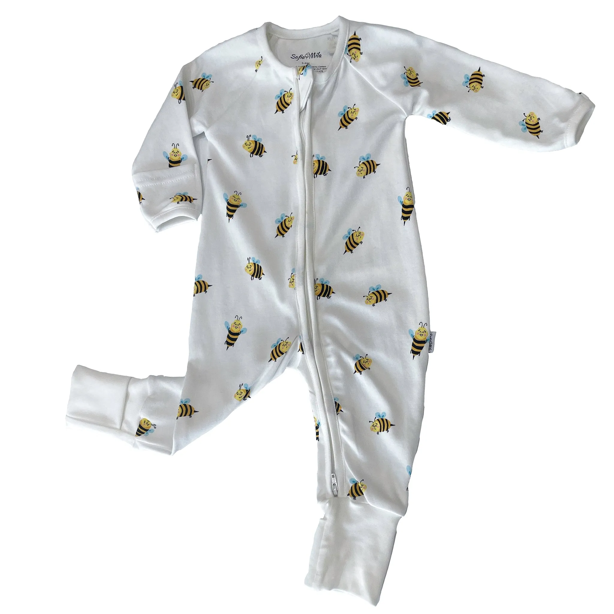 Organic Cotton Convertible Pajama Bee