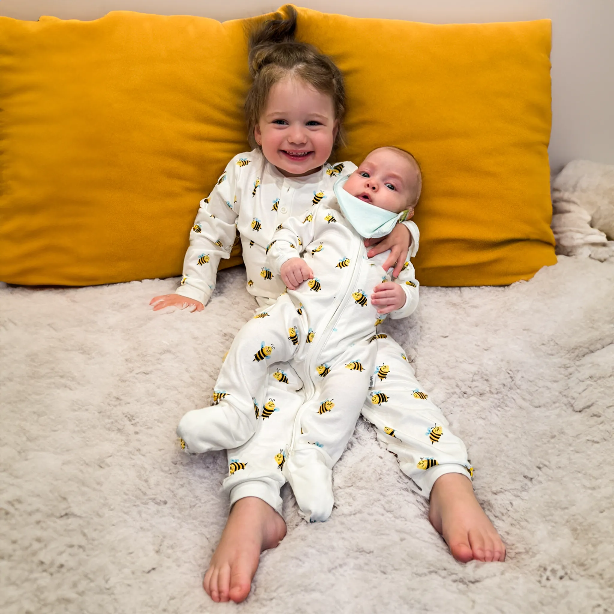 Organic Cotton Convertible Pajama Bee