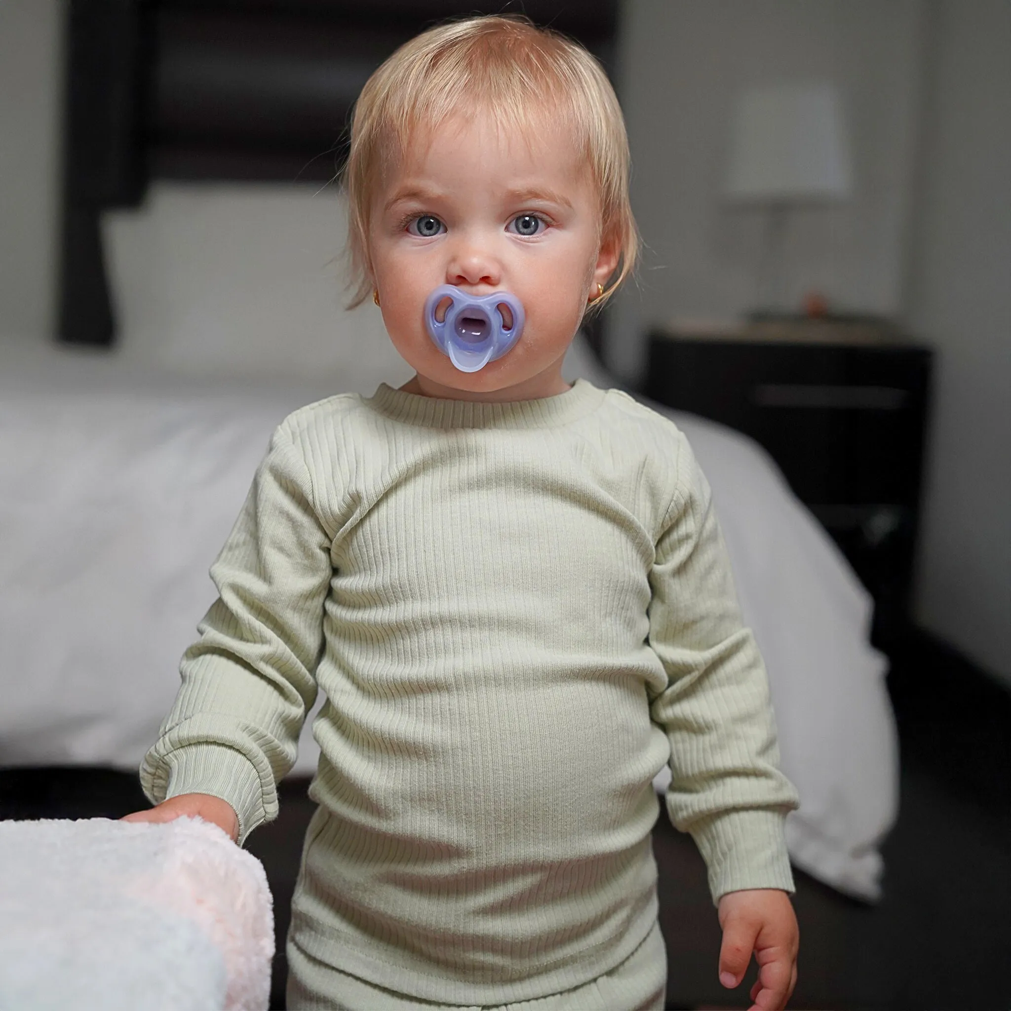 Organic Ribbed Cotton Long Sleeve Set