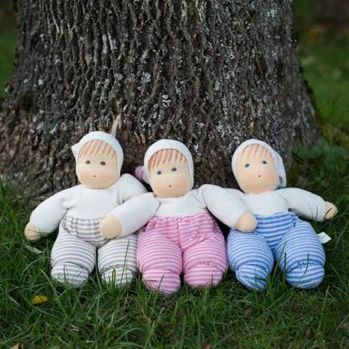 Organic Waldorf Baby Doll - Pink (Multiple Skin Tones)