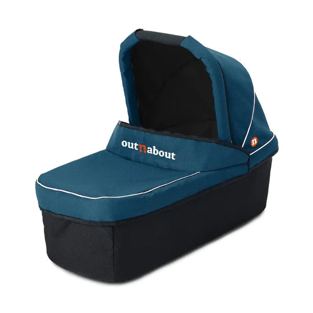 Out N About Nipper Double V5 Newborn And Toddler Bundle - Highland Blue