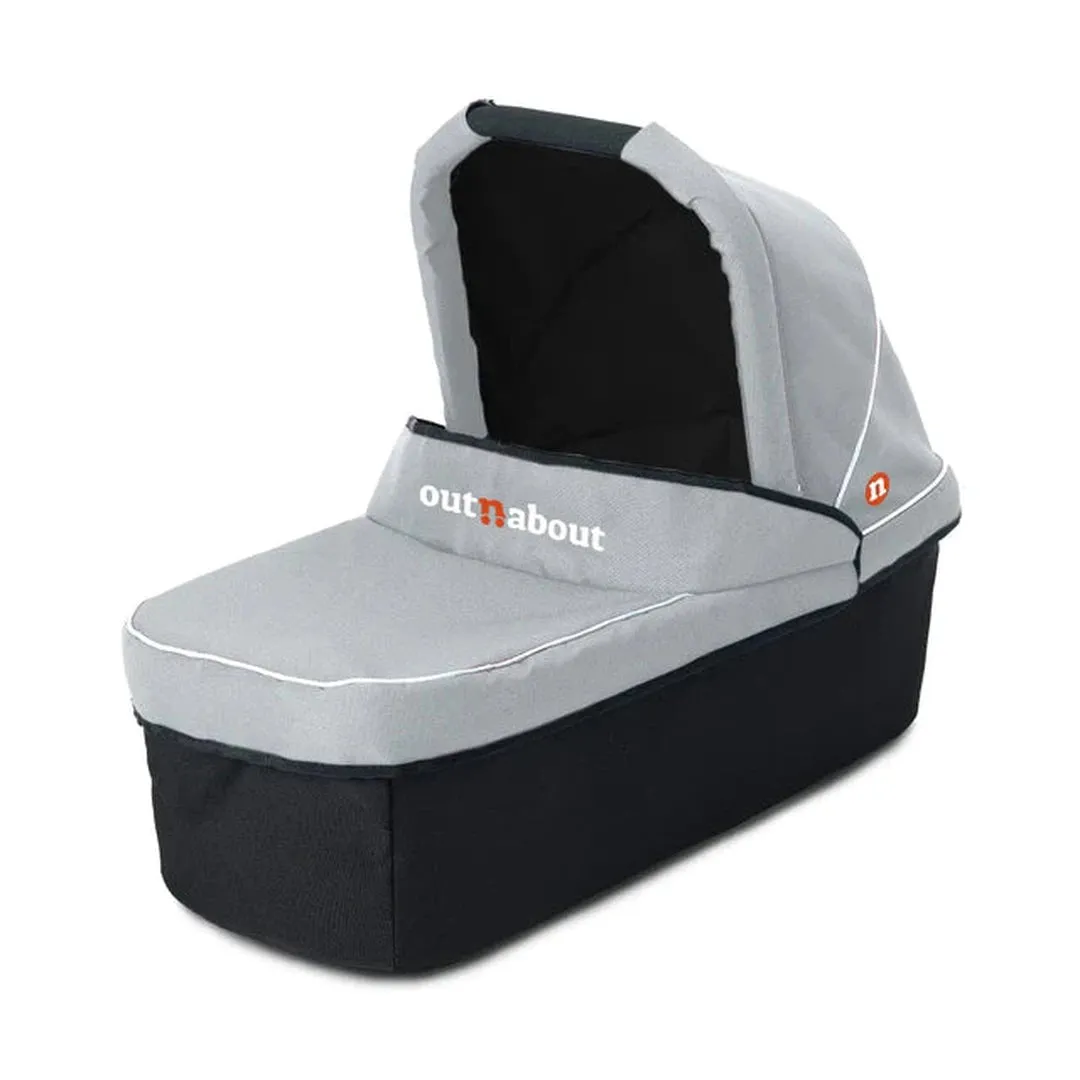 Out N About Nipper Double V5 Newborn And Toddler Bundle - Rocksalt Grey