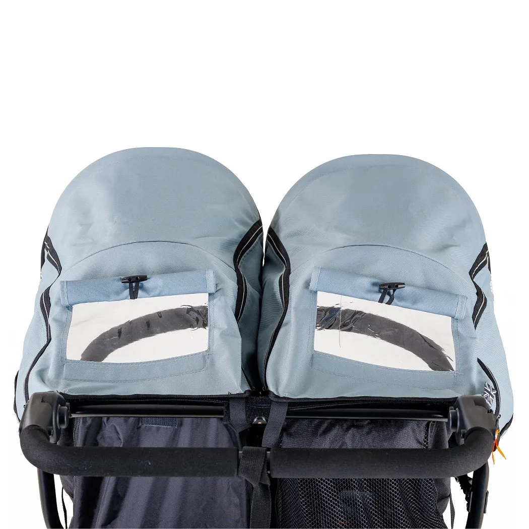 Out n About Nipper DOUBLE v5 Pushchair (Rocksalt Grey)