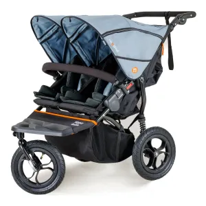 Out n About Nipper DOUBLE v5 Pushchair (Rocksalt Grey)
