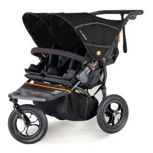 Out n About Nipper DOUBLE v5 Pushchair (Summit Black)