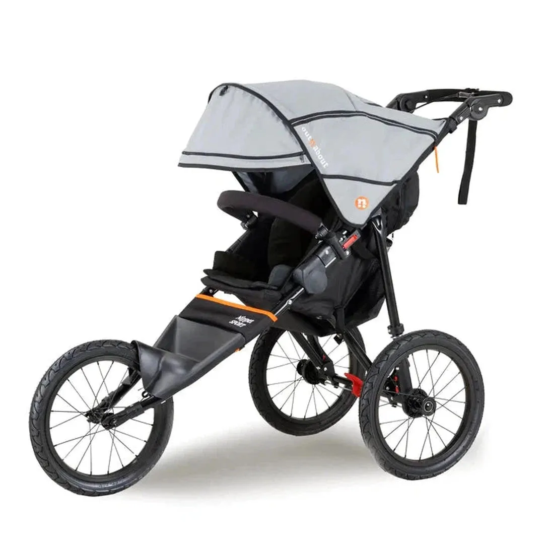 Out N About Nipper Sport V5 Adventure Bundle - Rocksalt Grey
