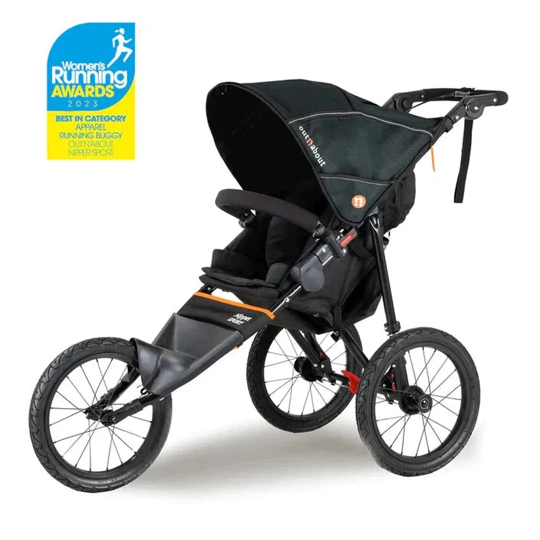 Out N About Nipper Sport V5 Adventure Bundle - Summit Black