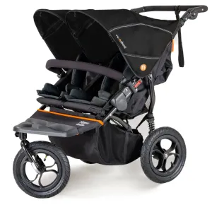 Out N About Nipper V5 Double Pushchair - Summit Black