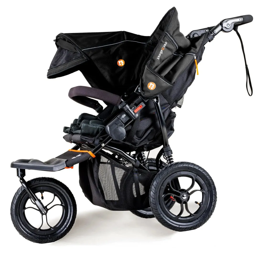 Out N About Nipper V5 Double Pushchair - Summit Black