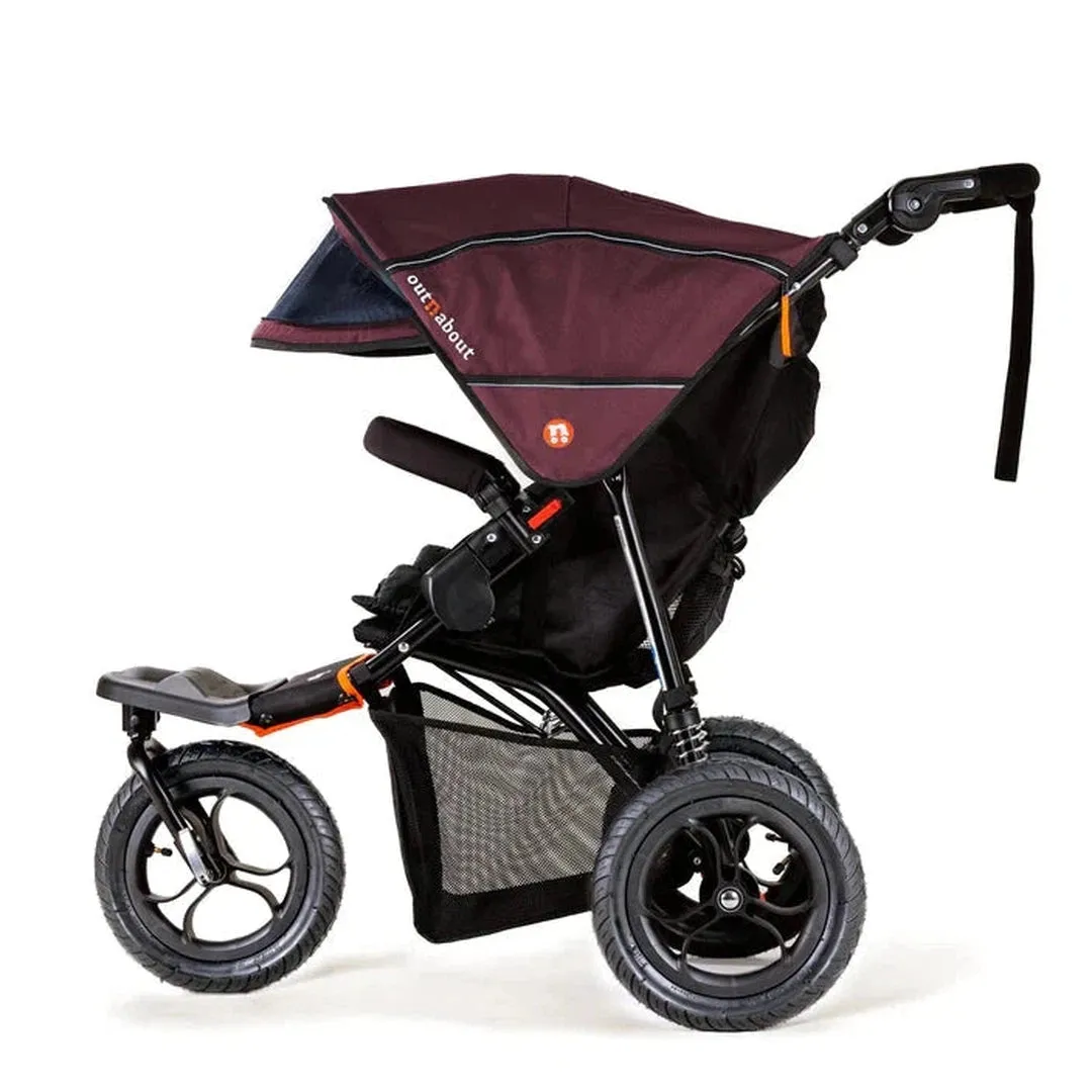 Out N About V5 New Parent Starter Bundle - Brambleberry Red