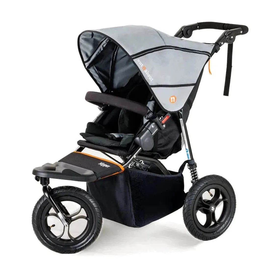 Out N About V5 New Parent Starter Bundle - Rocksalt Grey