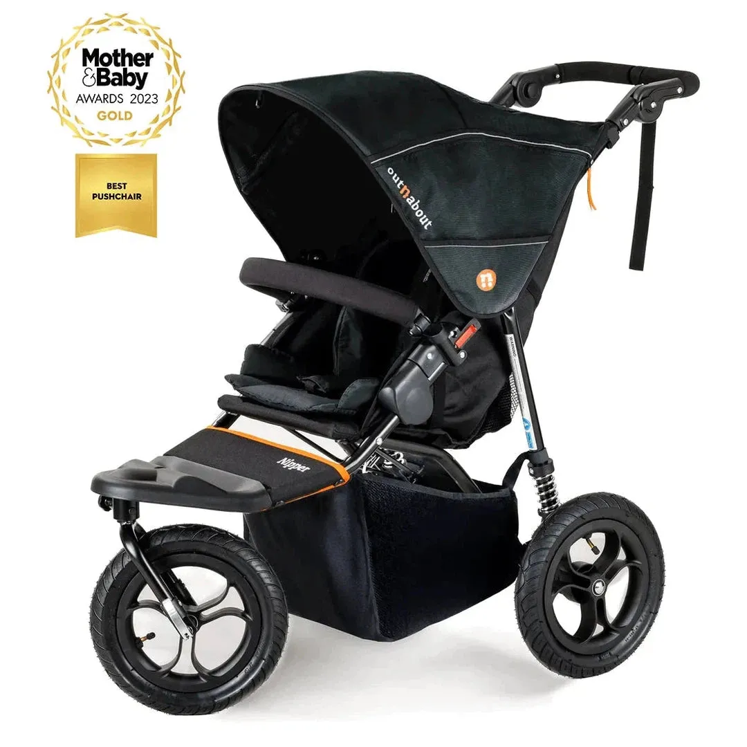 Out N About V5 New Parent Starter Bundle - Summit Black
