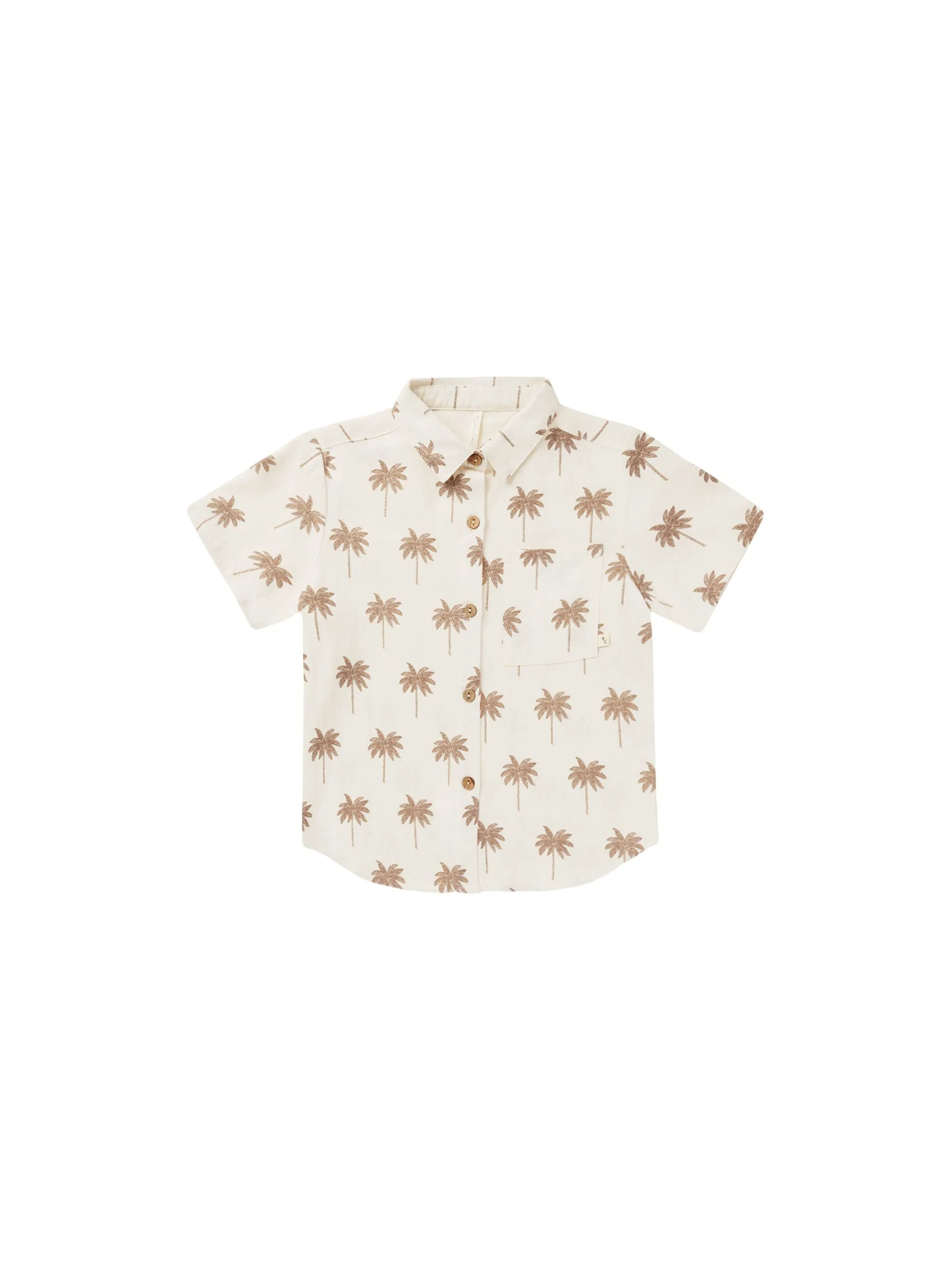 Paradise Collared Short Sleeve Shirt