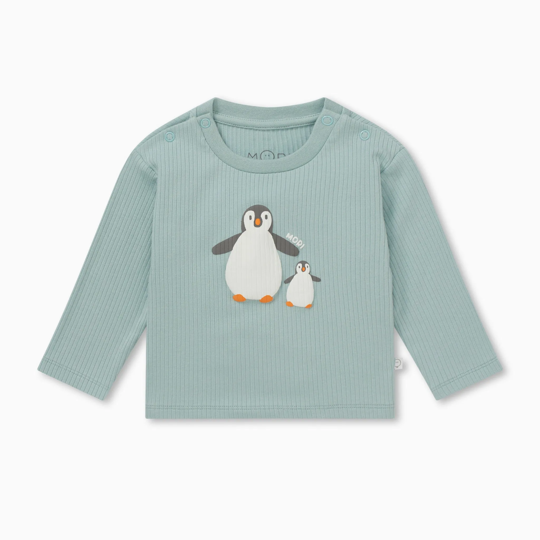 Penguin Ribbed Oversized Top