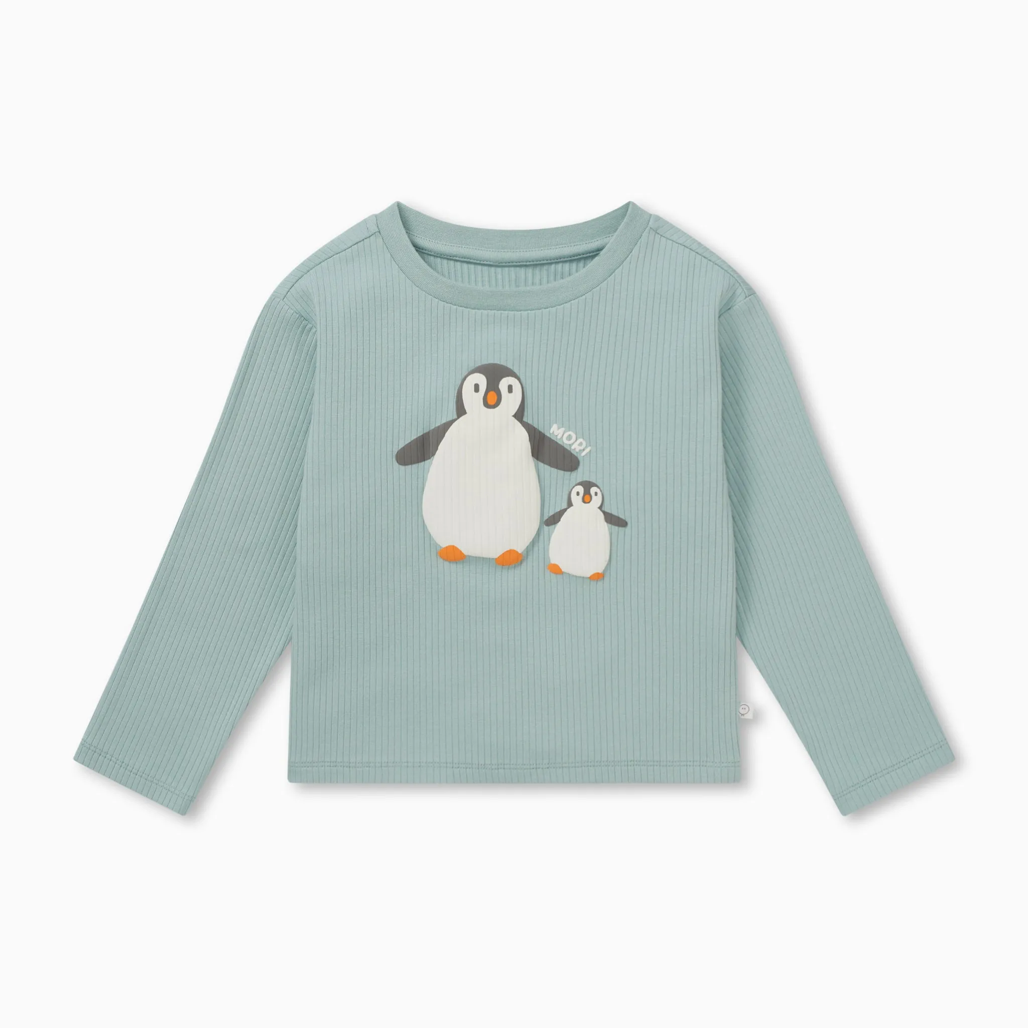 Penguin Ribbed Oversized Top