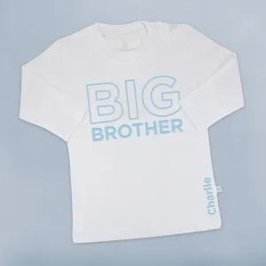 Personalised Big Brother T-shirt-Long-Sleeved