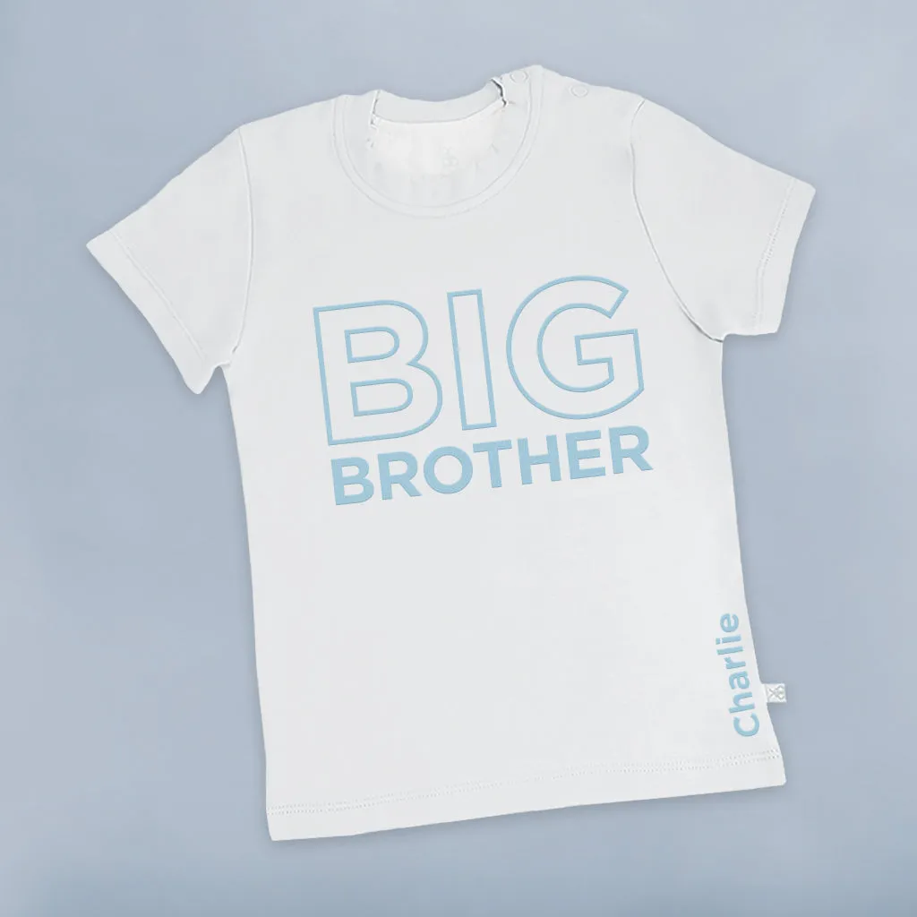 Personalised Big Brother T-shirt-Short-Sleeved
