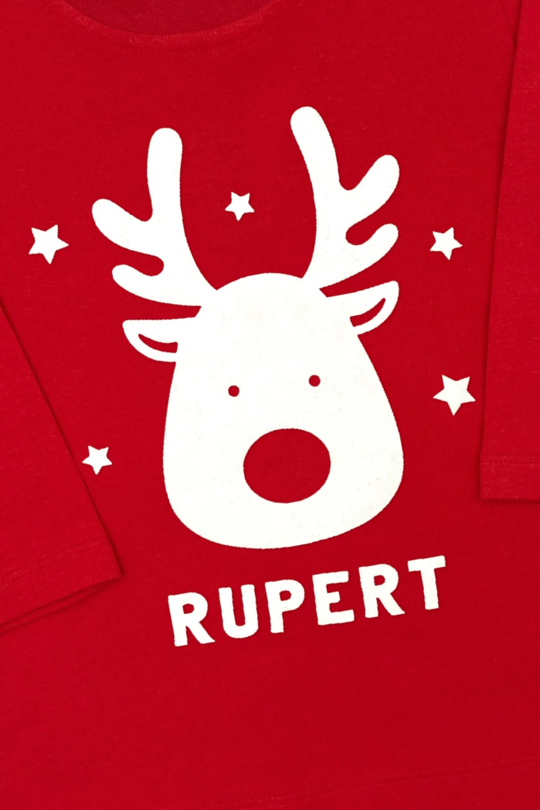 Personalised Christmas Reindeer T-Shirt