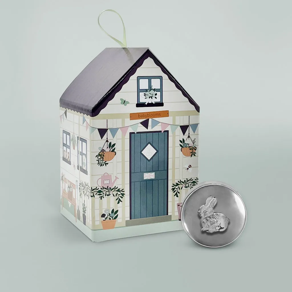 Pewter Trinket Box, Bunny