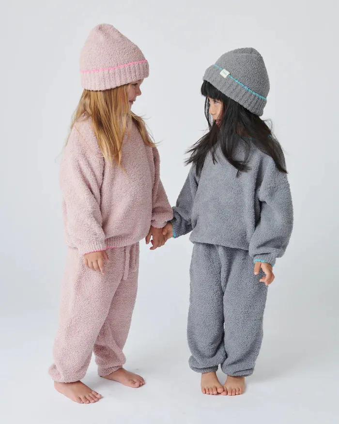 Pink Stripe Camisole and Cardigan Set