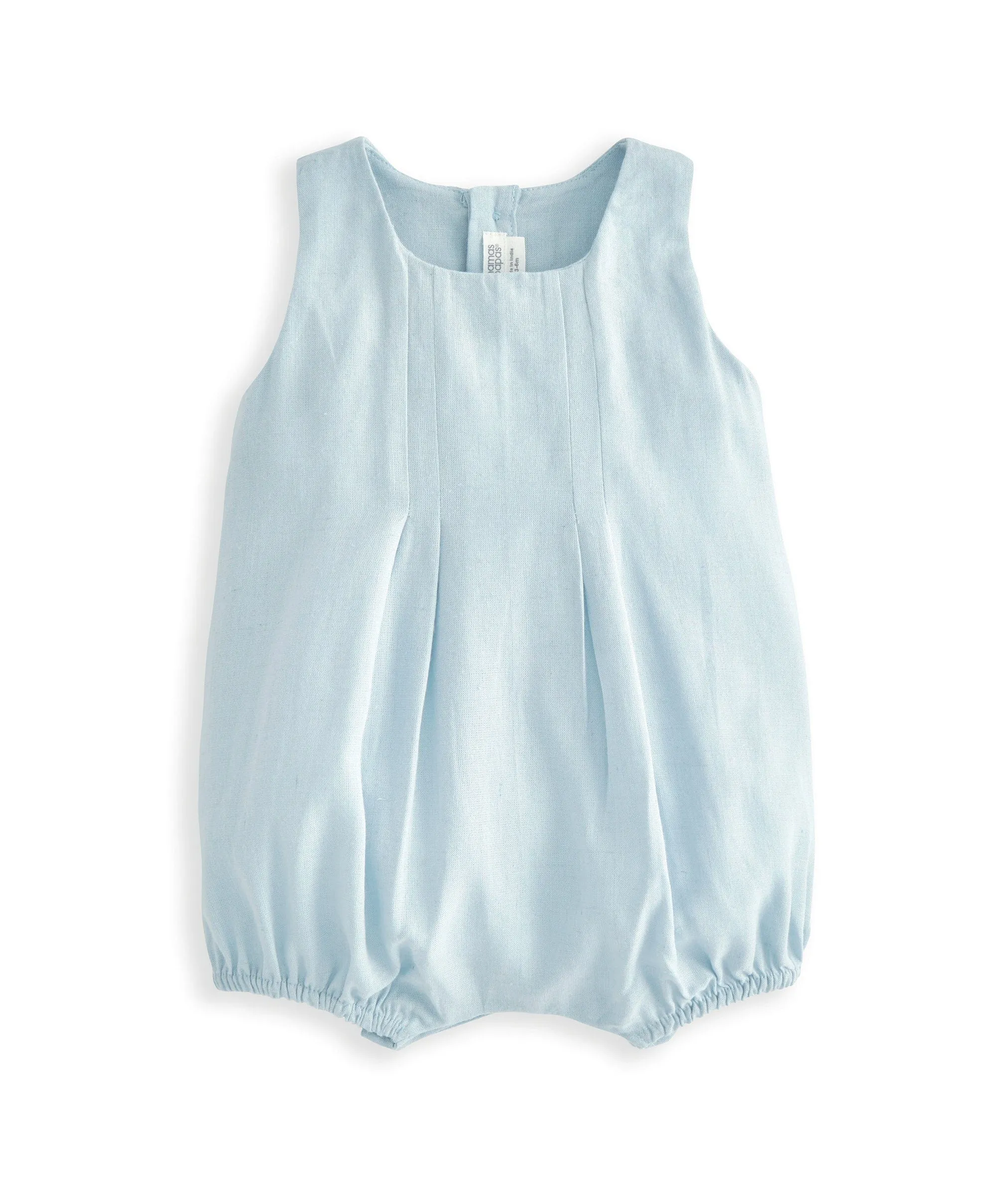 Pleated Romper & Bodysuit Set (2 Pieces) - White