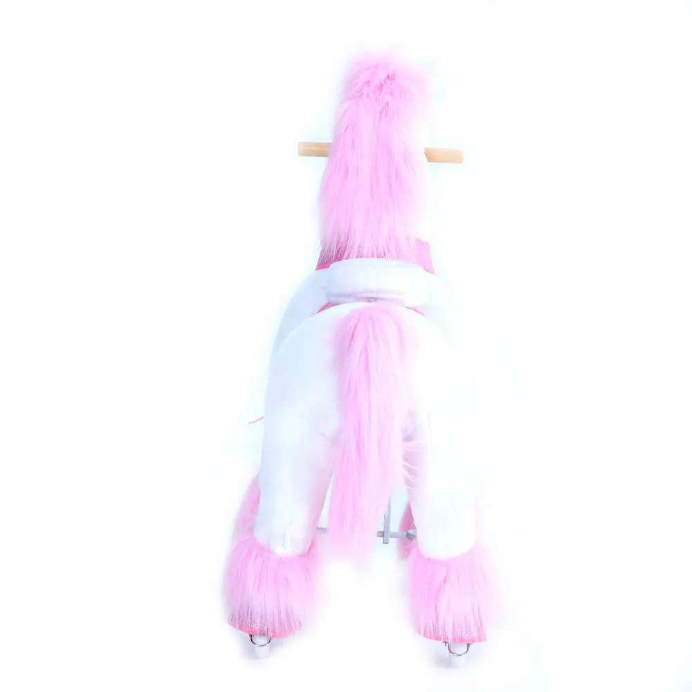 Pony Cycle U-Series Pink Unicorn With Pink Horn & Hair