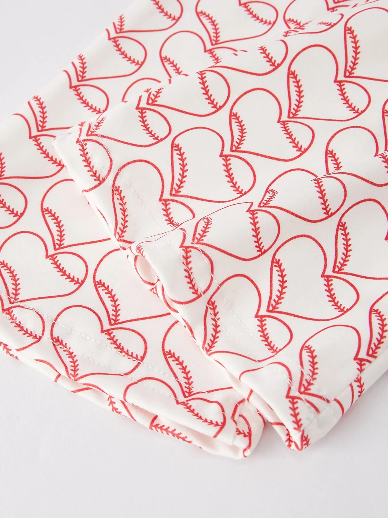 "game Day" Print Top   Pants Girls Set