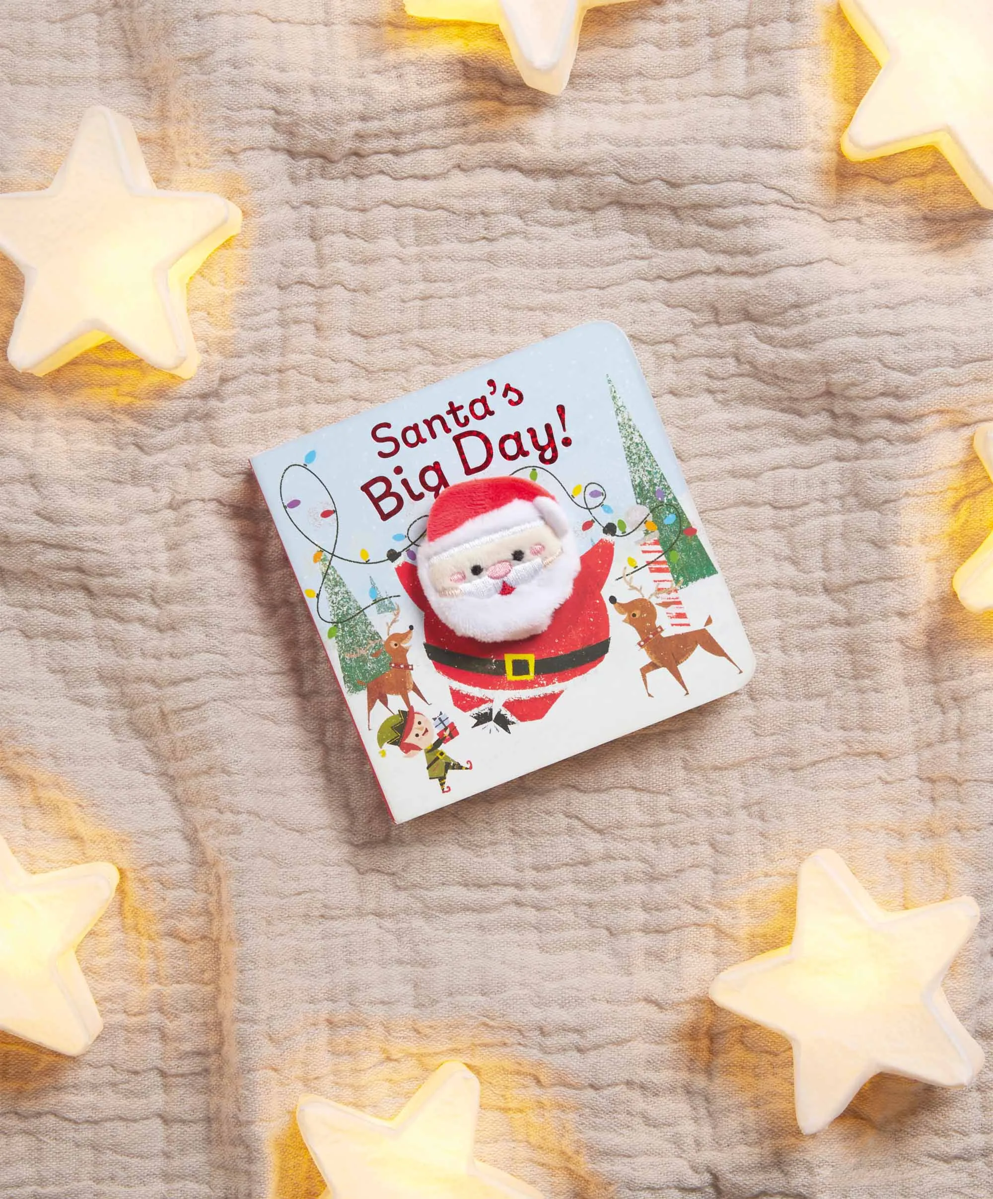 Santa’s Big Day Chunky Finger Puppet Book