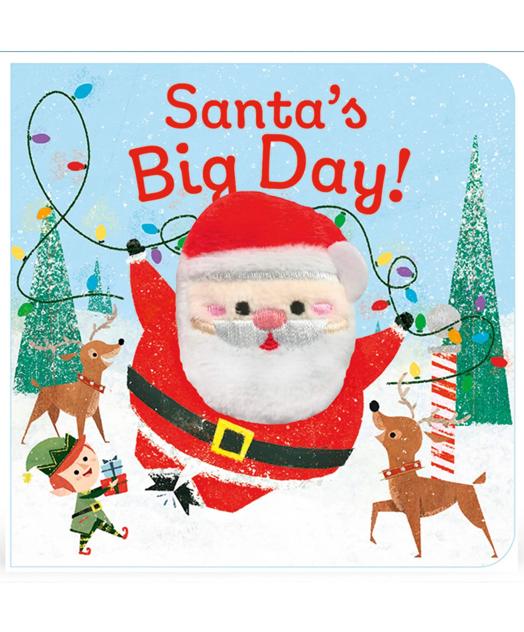 Santa’s Big Day Chunky Finger Puppet Book