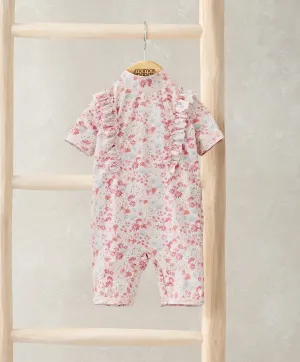Short Sleeve Floral Rashsuit