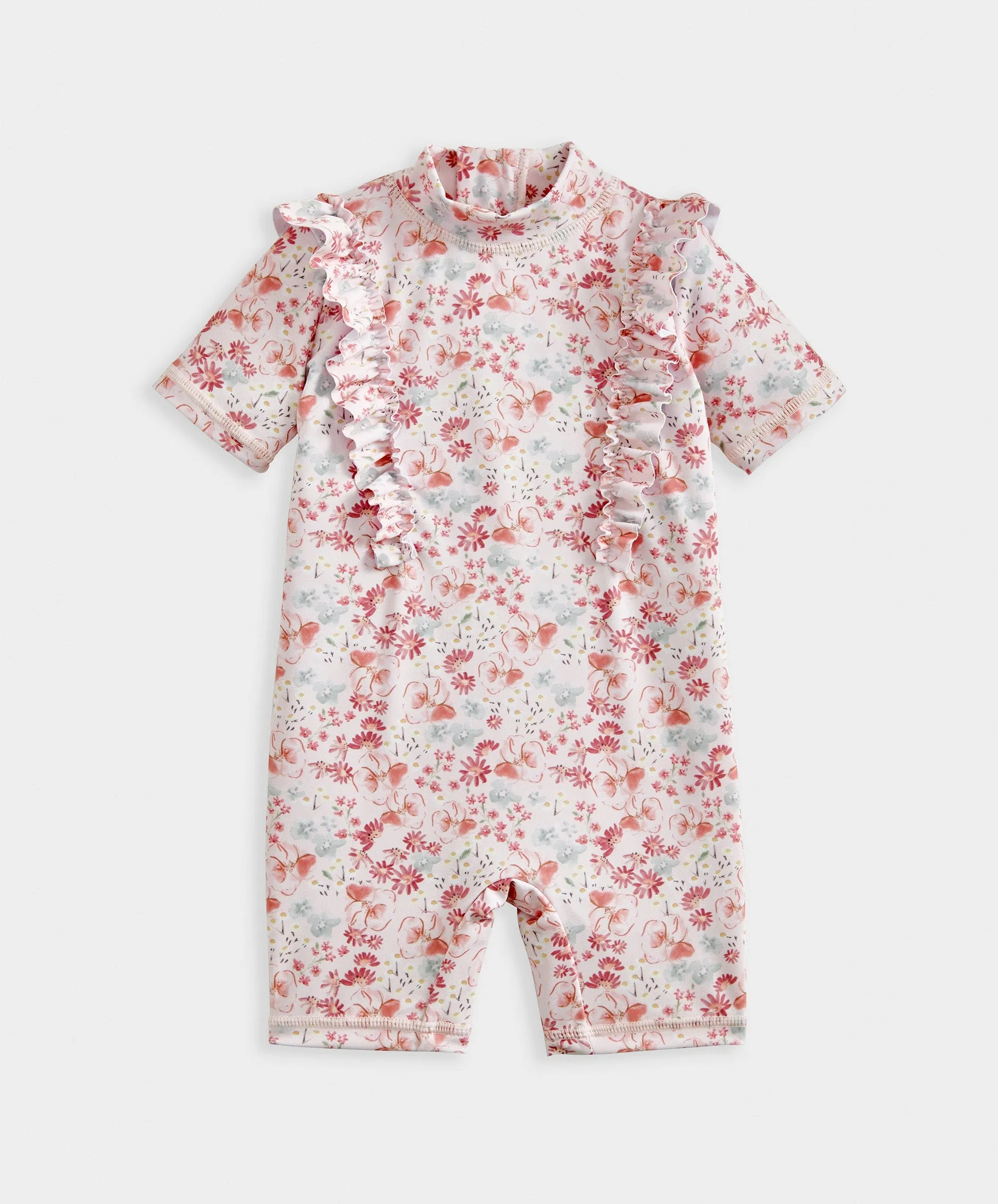 Short Sleeve Floral Rashsuit