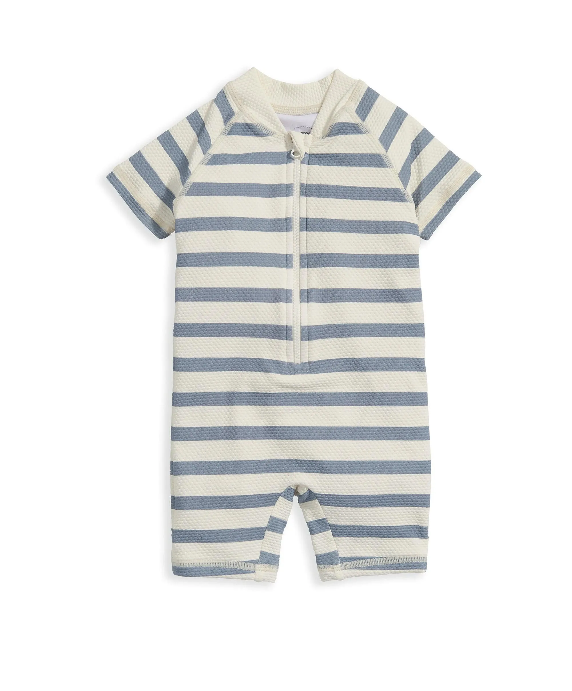 Short Sleeve Rashsuit Swimwear - Stripe