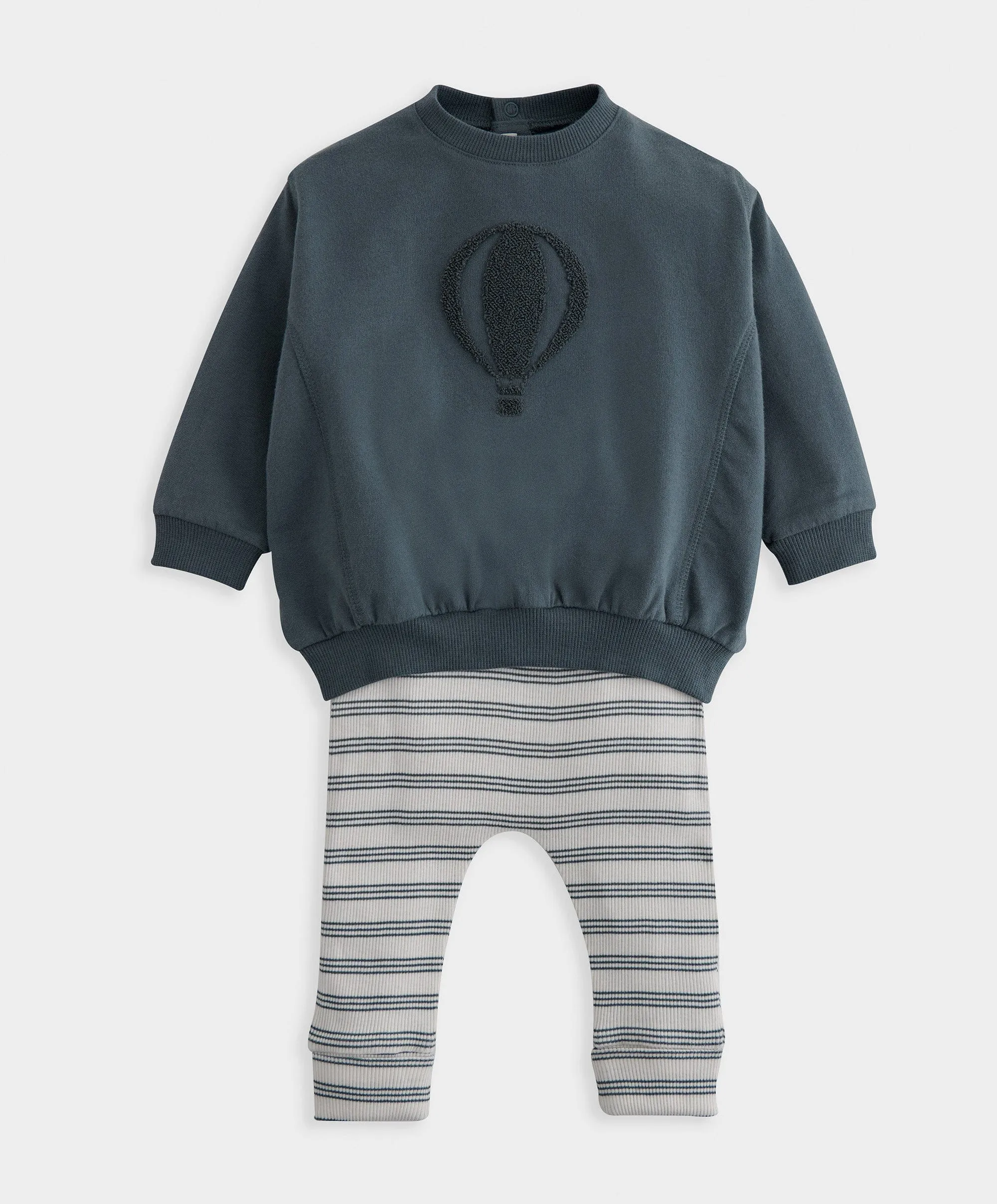 Striped Sweatshirt & Legging Set