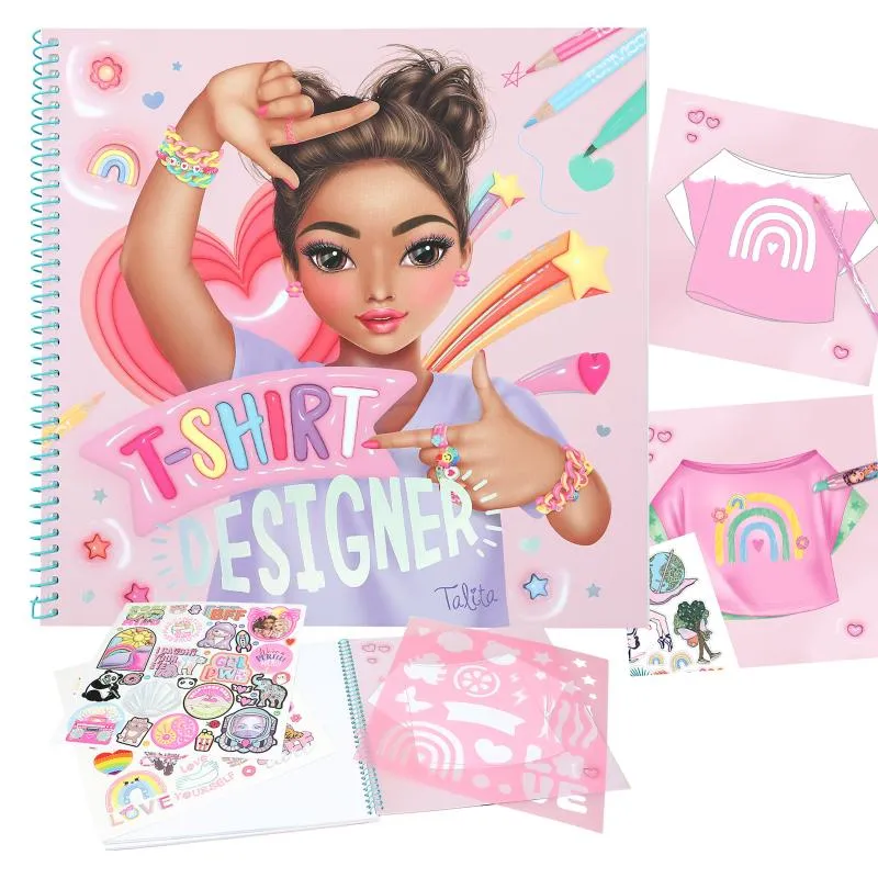 T-Shirt Designer Colouring Book