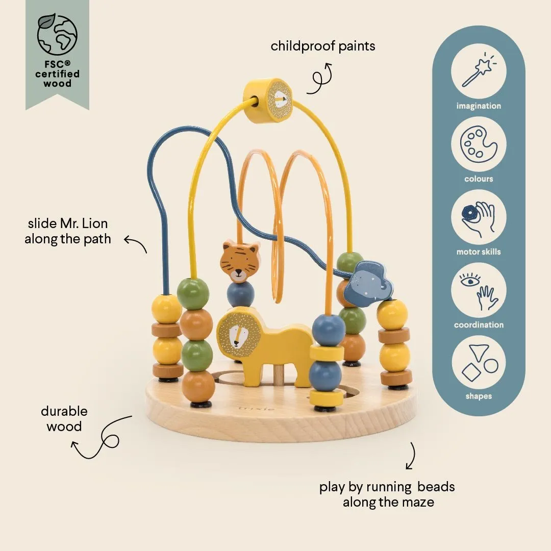 Trixie: Wooden Animal Beads Maze