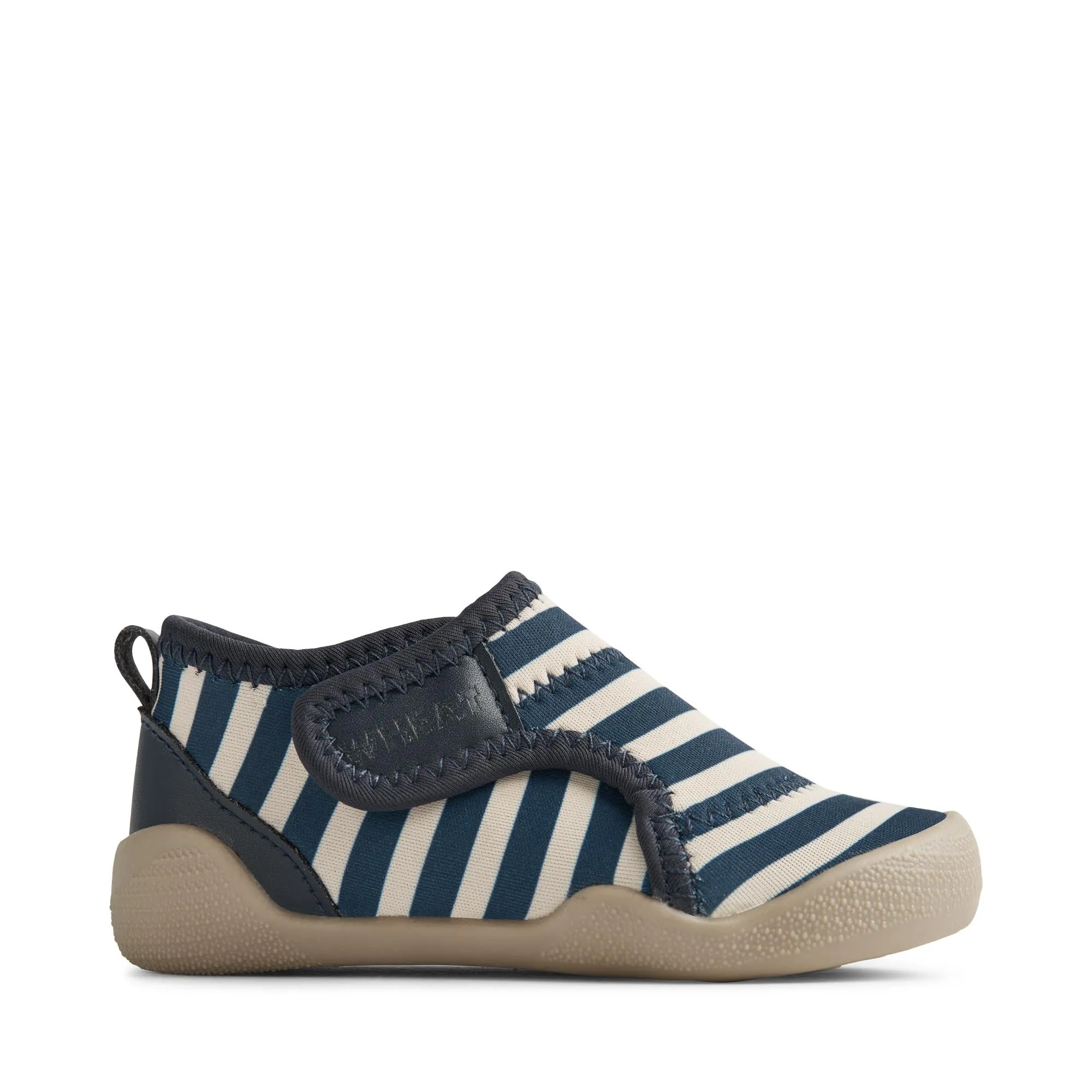 Wheat Shawn Beach Shoe - Indigo stripe