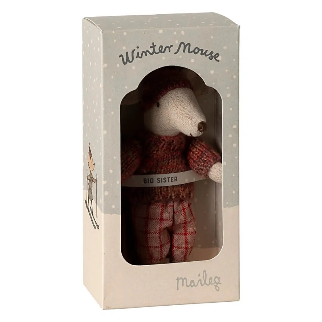 Winter Ski Mouse - Big Sister
